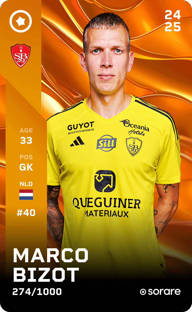 Marco Bizot 2024-25 • Limited 274/1000