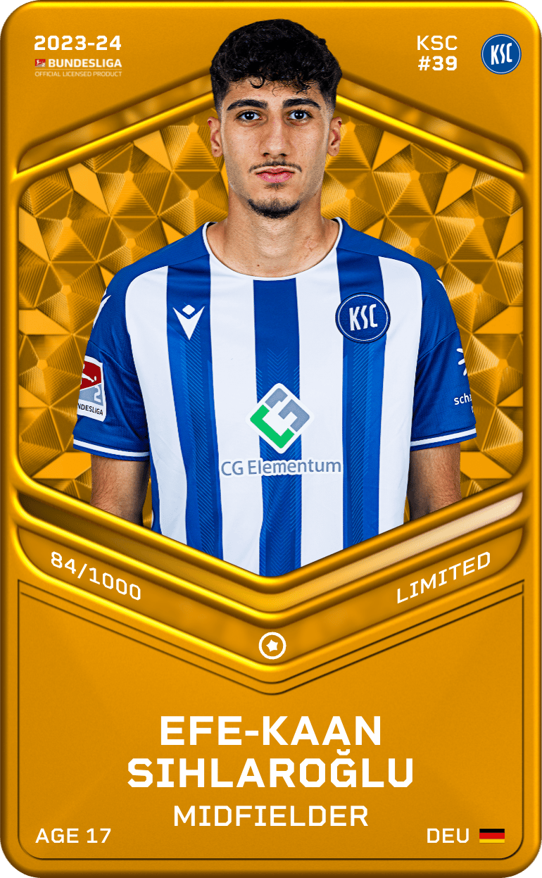 Efe-Kaan Sihlaroğlu 2023-24 • Limited 84/1000