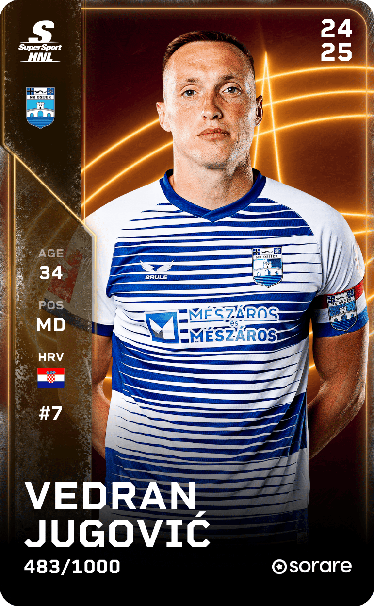 Vedran Jugović 2024-25 • Limited 483/1000