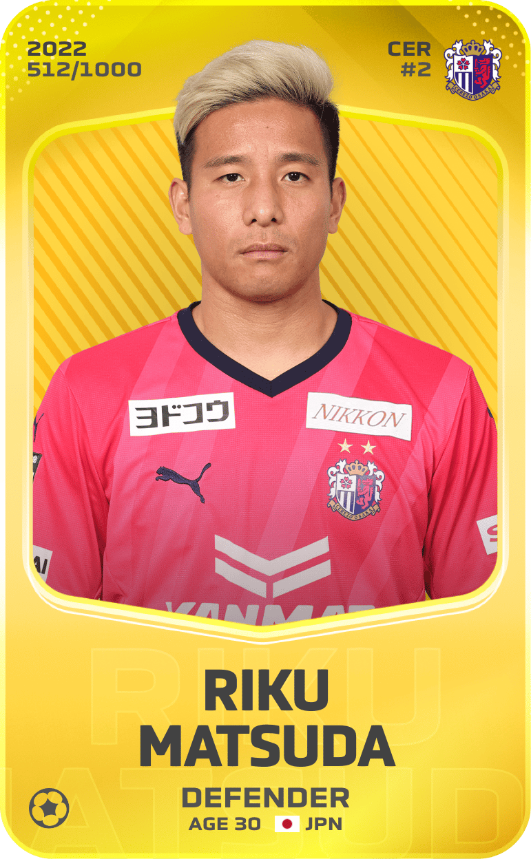 Riku Matsuda 2022-23 • Limited 512/1000