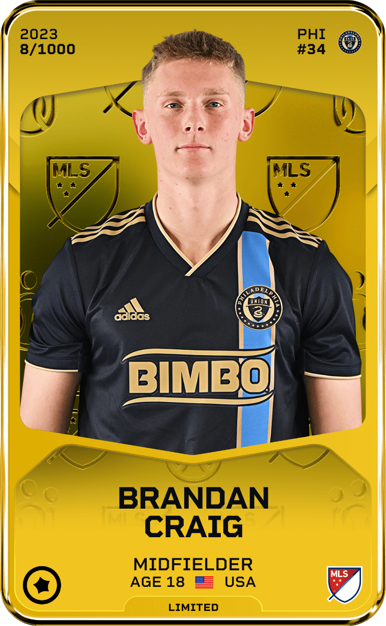 Brandan Craig 2023-24 • Limited 8/1000
