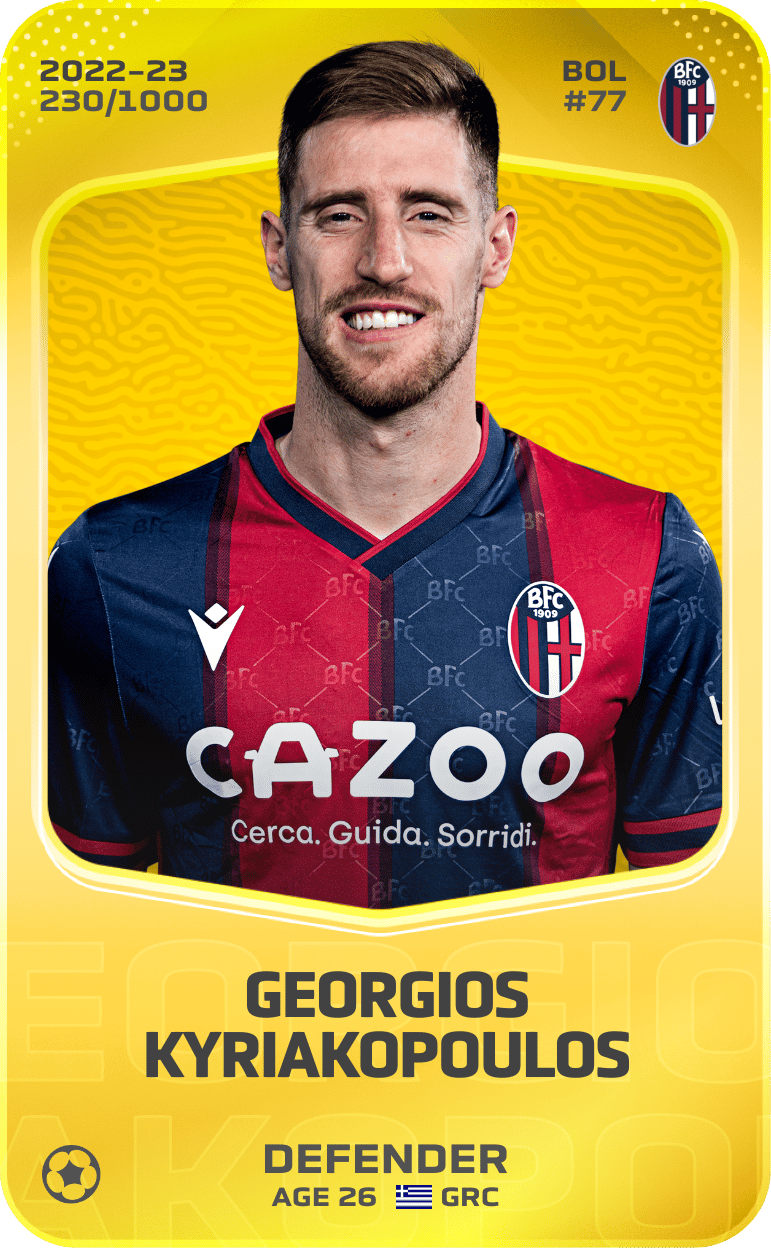Georgios Kyriakopoulos 2022-23 • Limited 230/1000