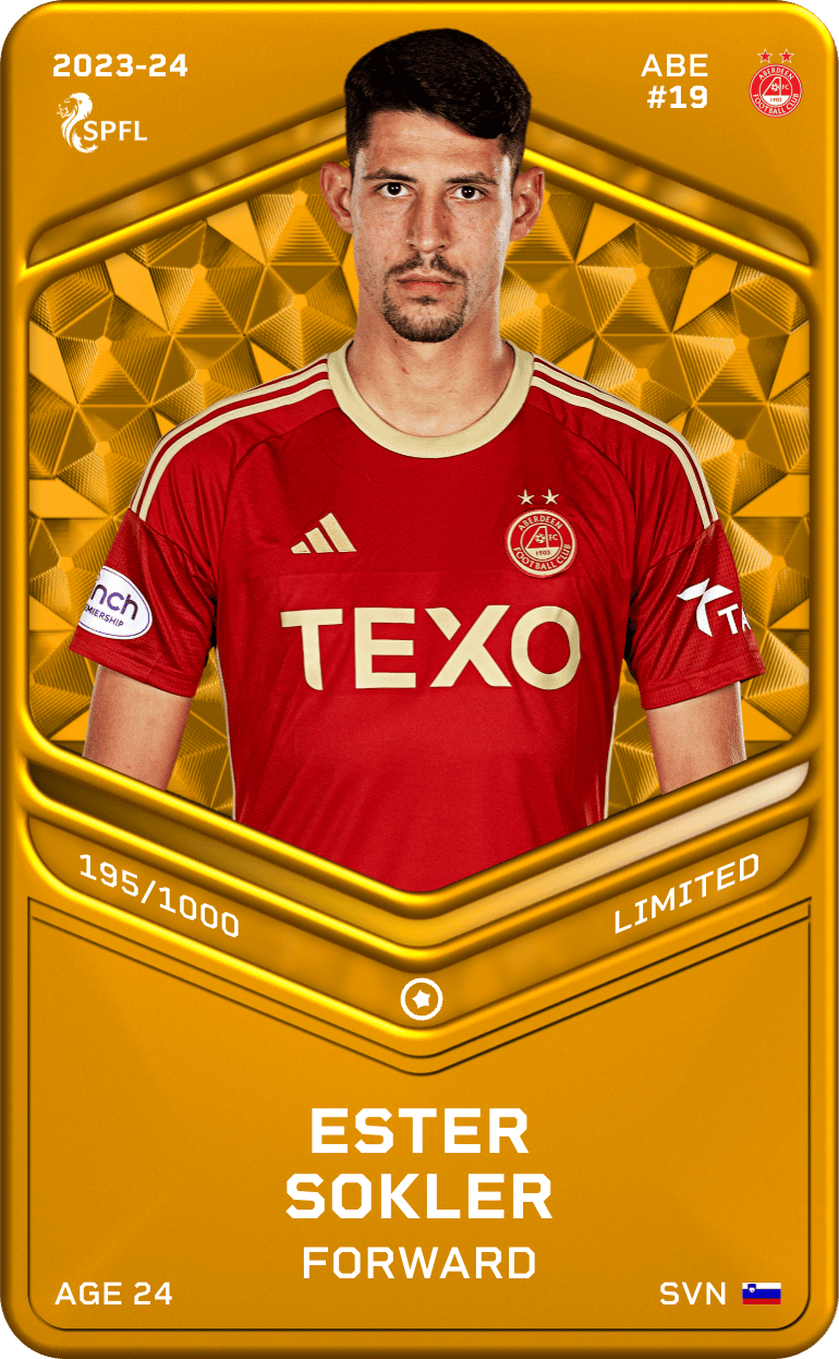 Ester Sokler 2023-24 • Limited 195/1000