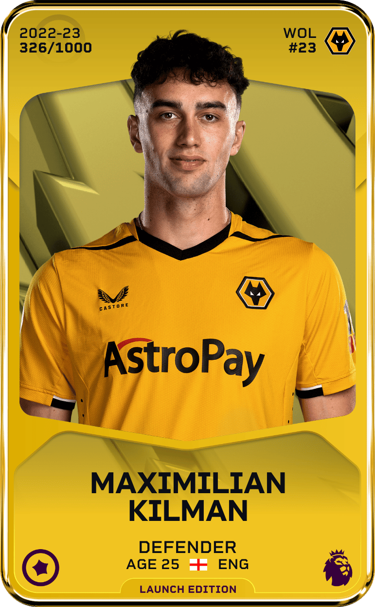 Maximilian Kilman 2022-23 • Limited 326/1000