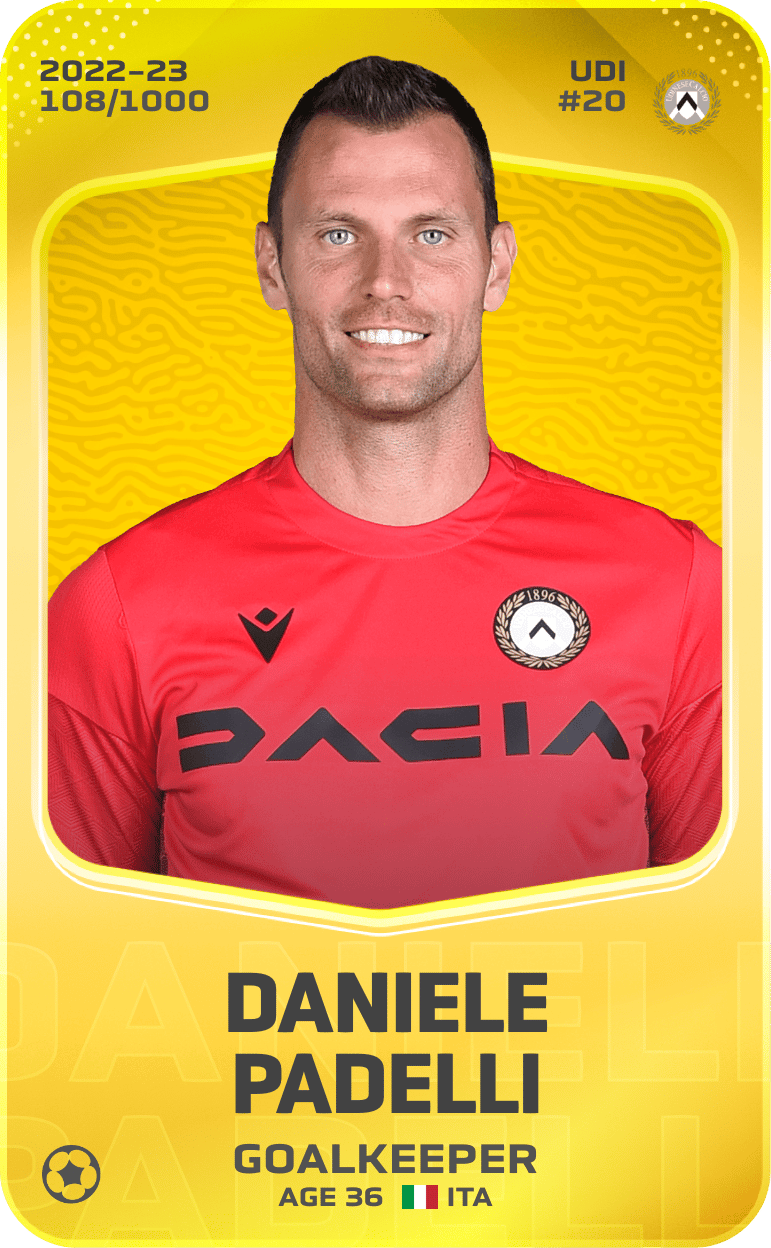 Daniele Padelli 2022-23 • Limited 108/1000