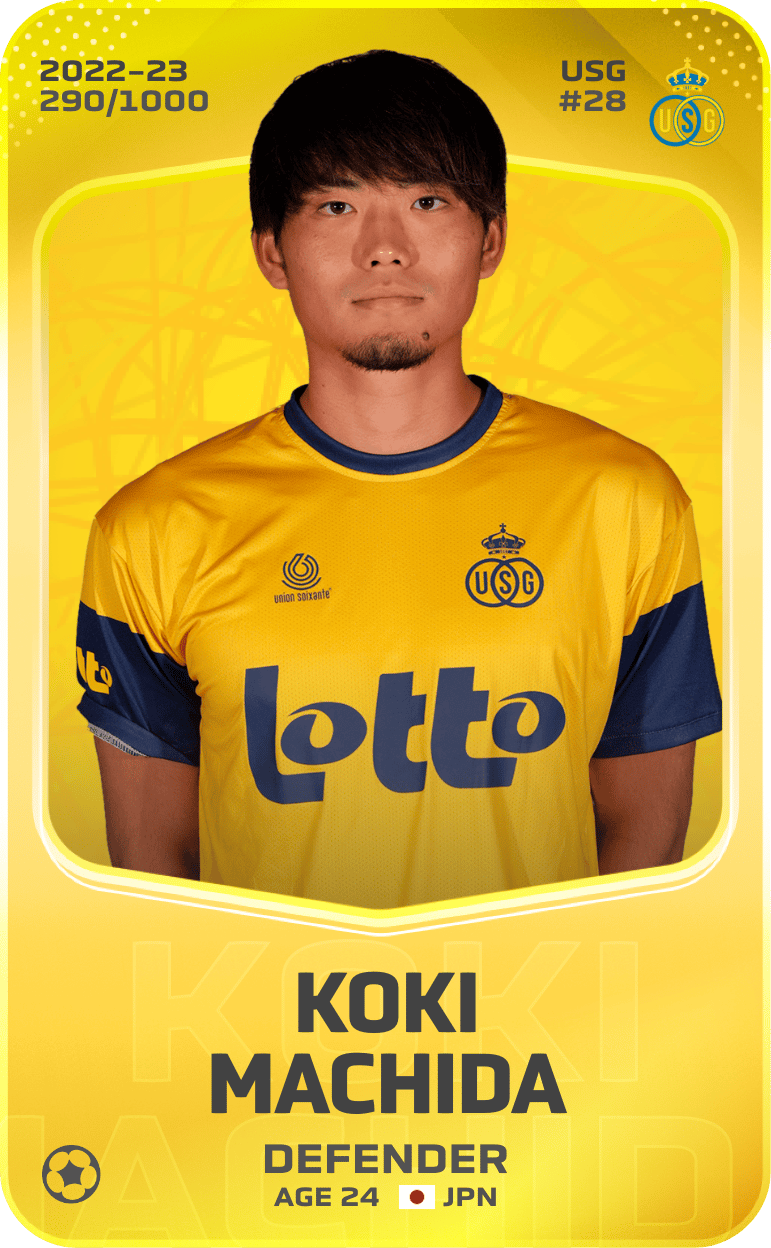Koki Machida 2022-23 • Limited 290/1000