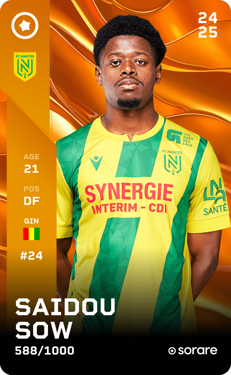 Saidou Sow 2024-25 • Limited 588/1000
