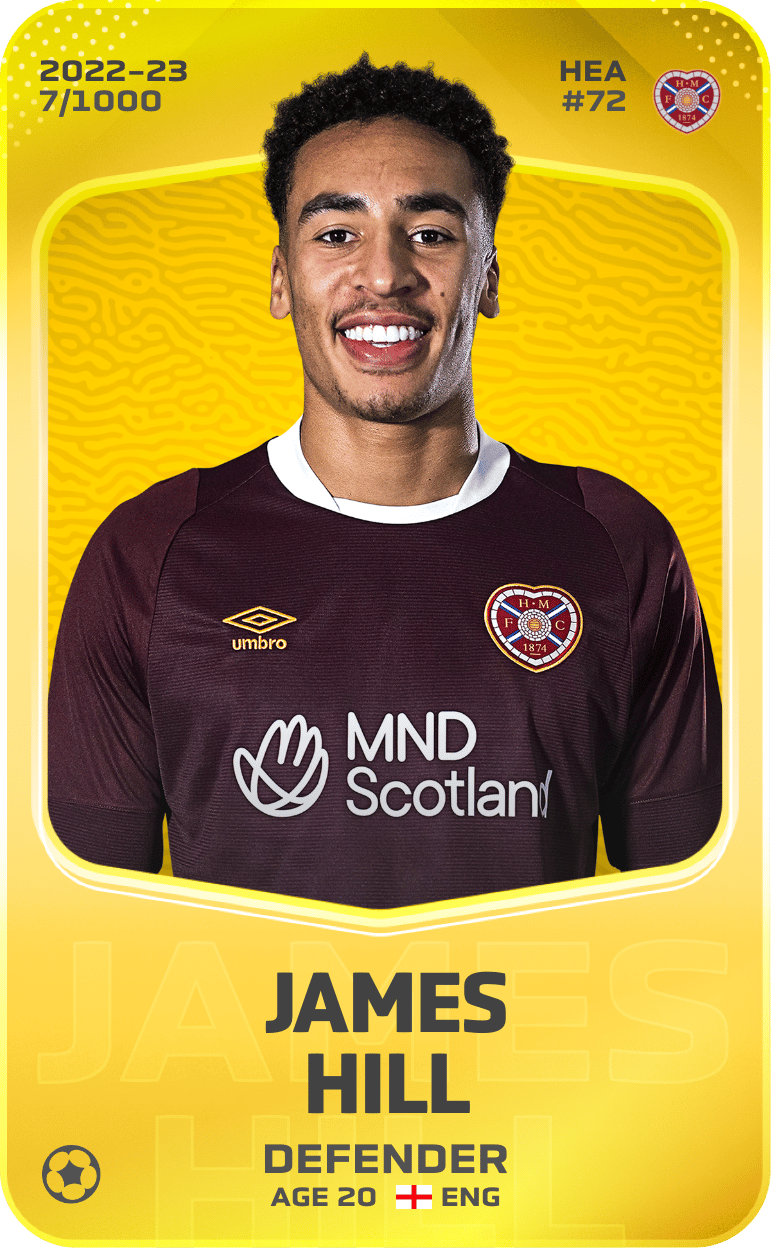 James Hill 2022-23 • Limited 7/1000