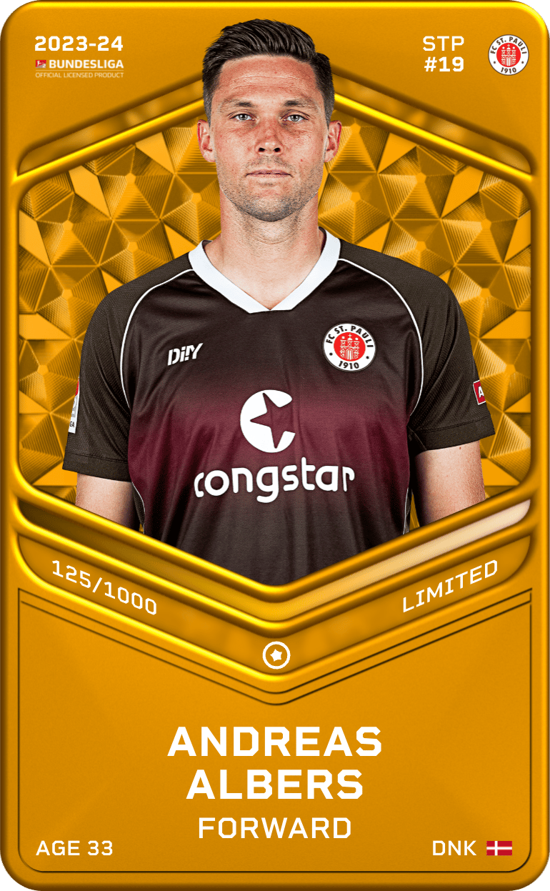 Andreas Albers 2023-24 • Limited 125/1000