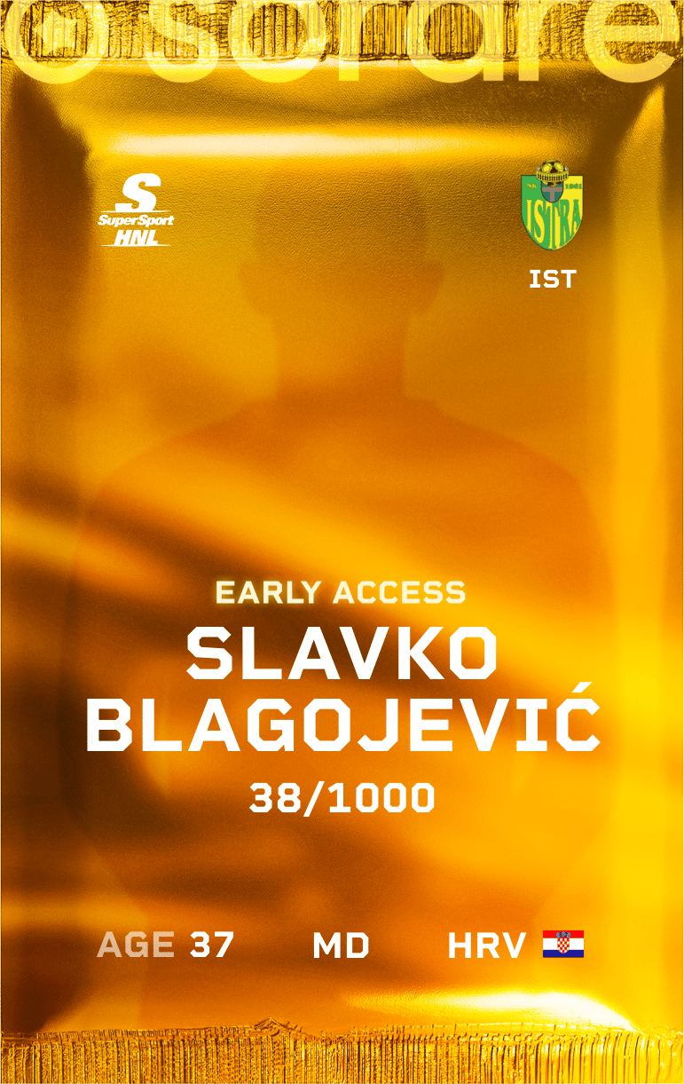 Slavko Blagojević 2024-25 • Limited 38/1000