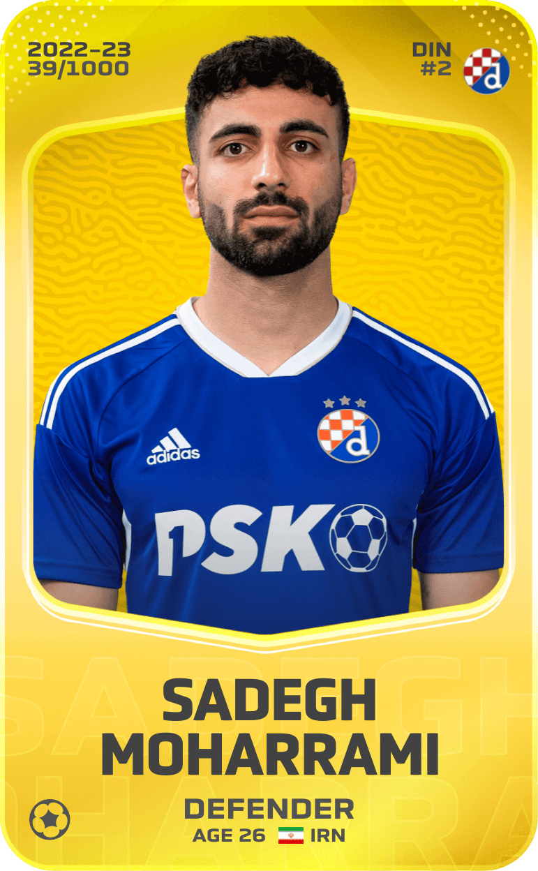 Sadegh Moharrami 2022-23 • Limited 39/1000