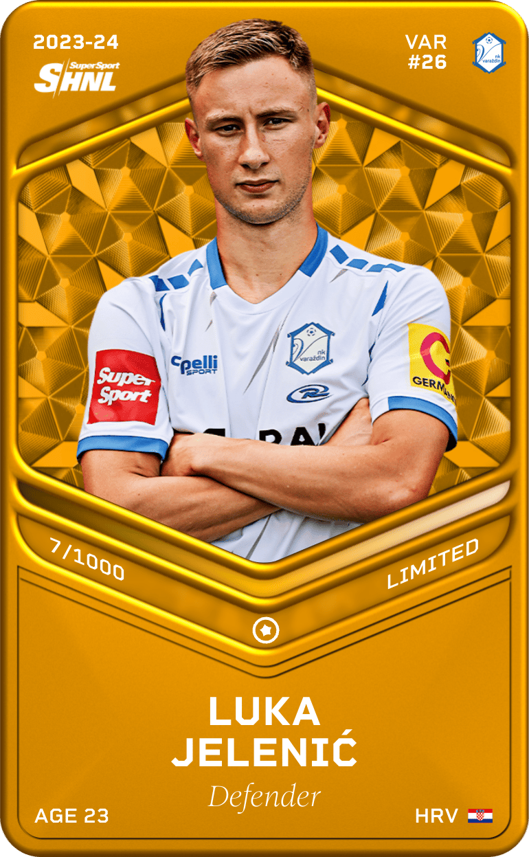 Luka Jelenić 2023-24 • Limited 7/1000