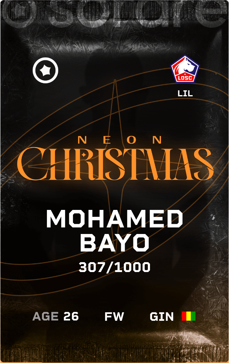 Mohamed Bayo 2024-25 • Limited 307/1000