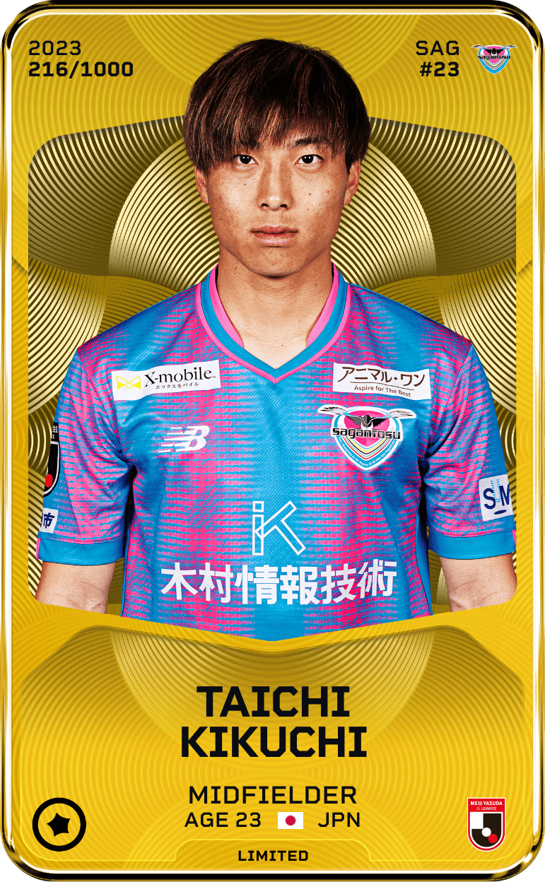 Taichi Kikuchi 2023-24 • Limited 216/1000