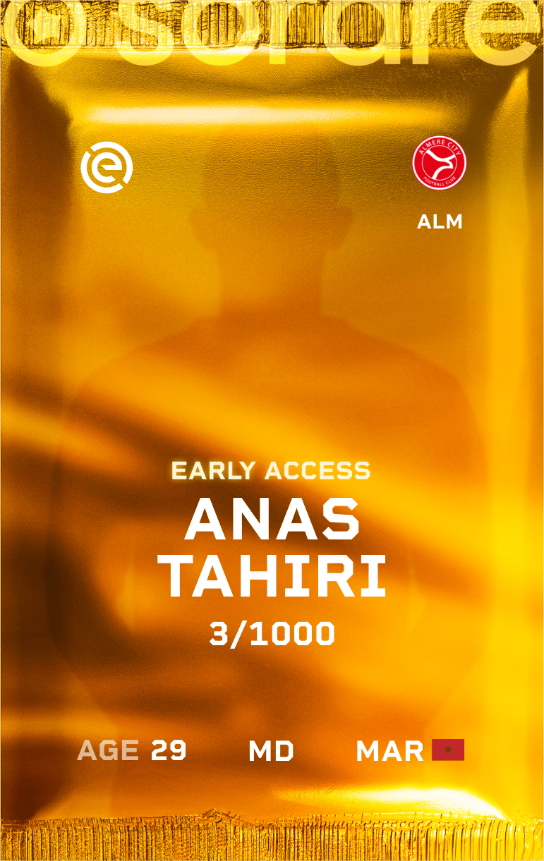 Anas Tahiri 2024-25 • Limited 3/1000