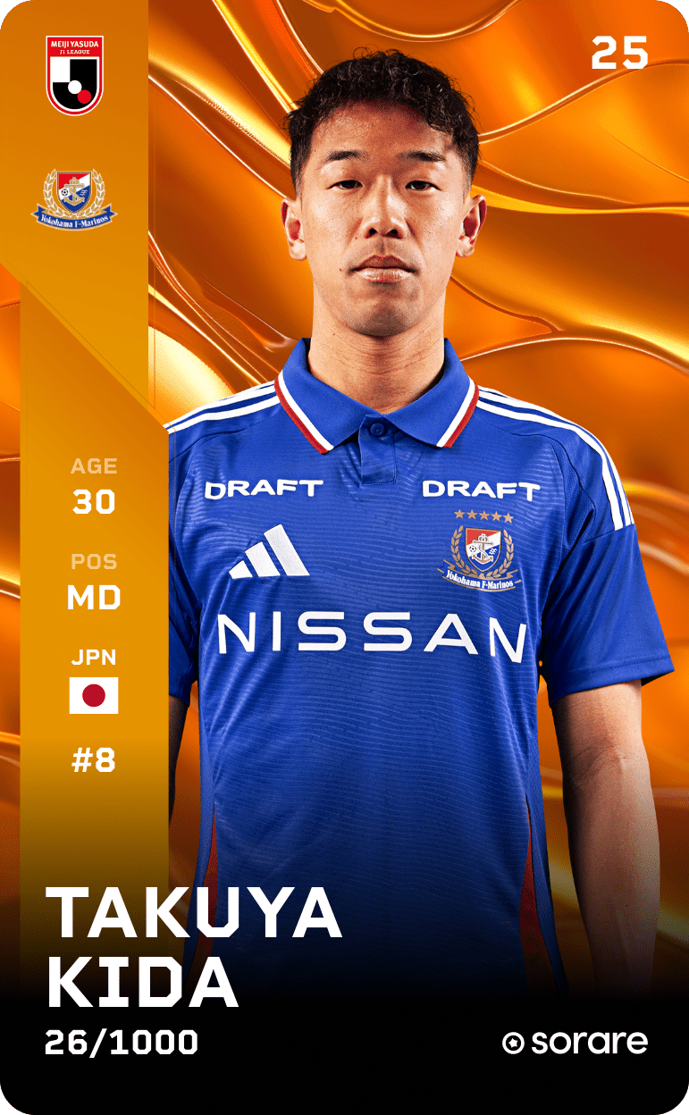 Takuya Kida 2025-26 • Limited 26/1000