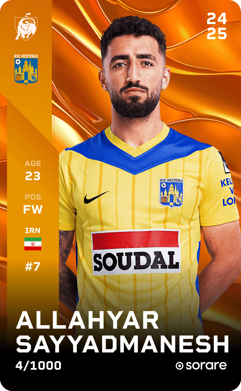 Allahyar Sayyadmanesh 2024-25 • Limited 4/1000