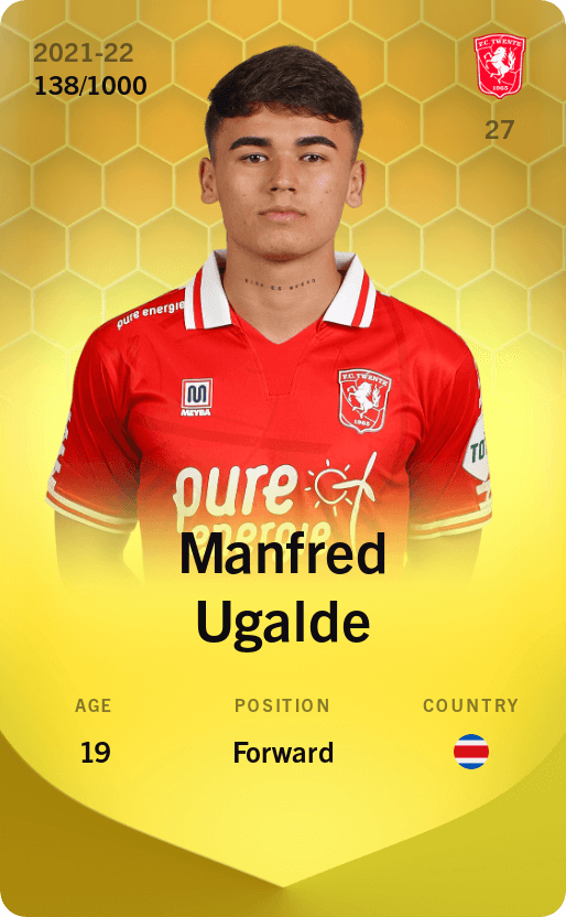 Manfred Ugalde 2021-22 • Limited 138/1000