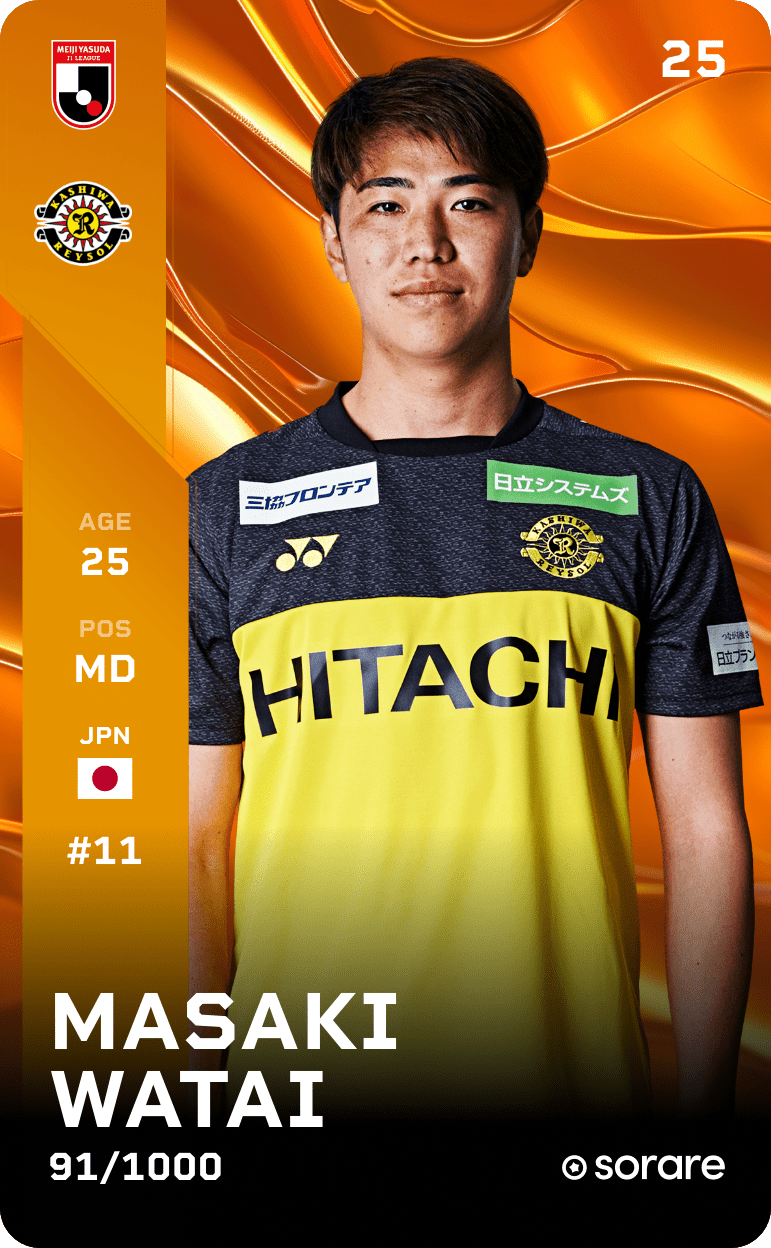 Masaki Watai 2025-26 • Limited 91/1000