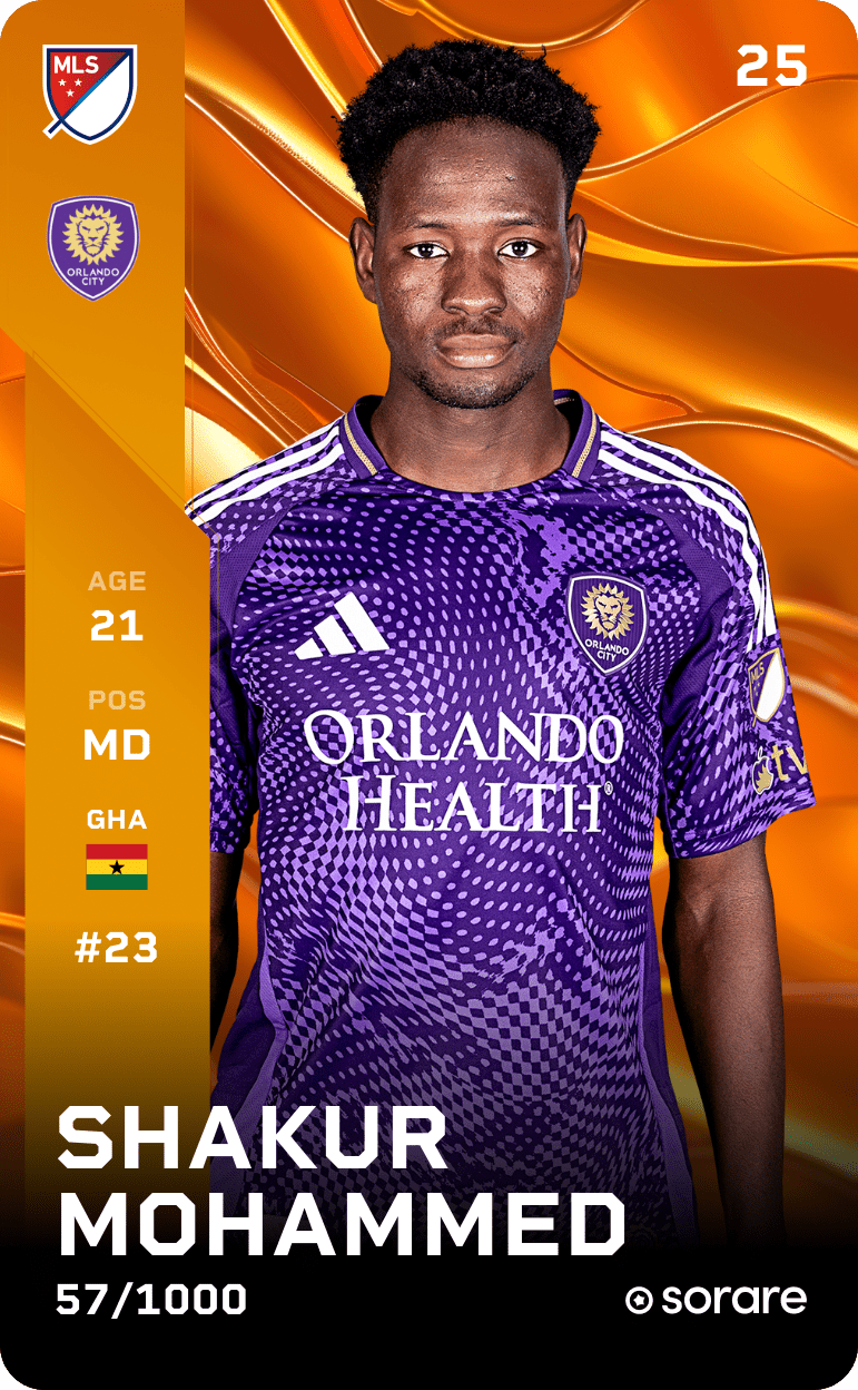 Shakur Mohammed 2025-26 • Limited 57/1000