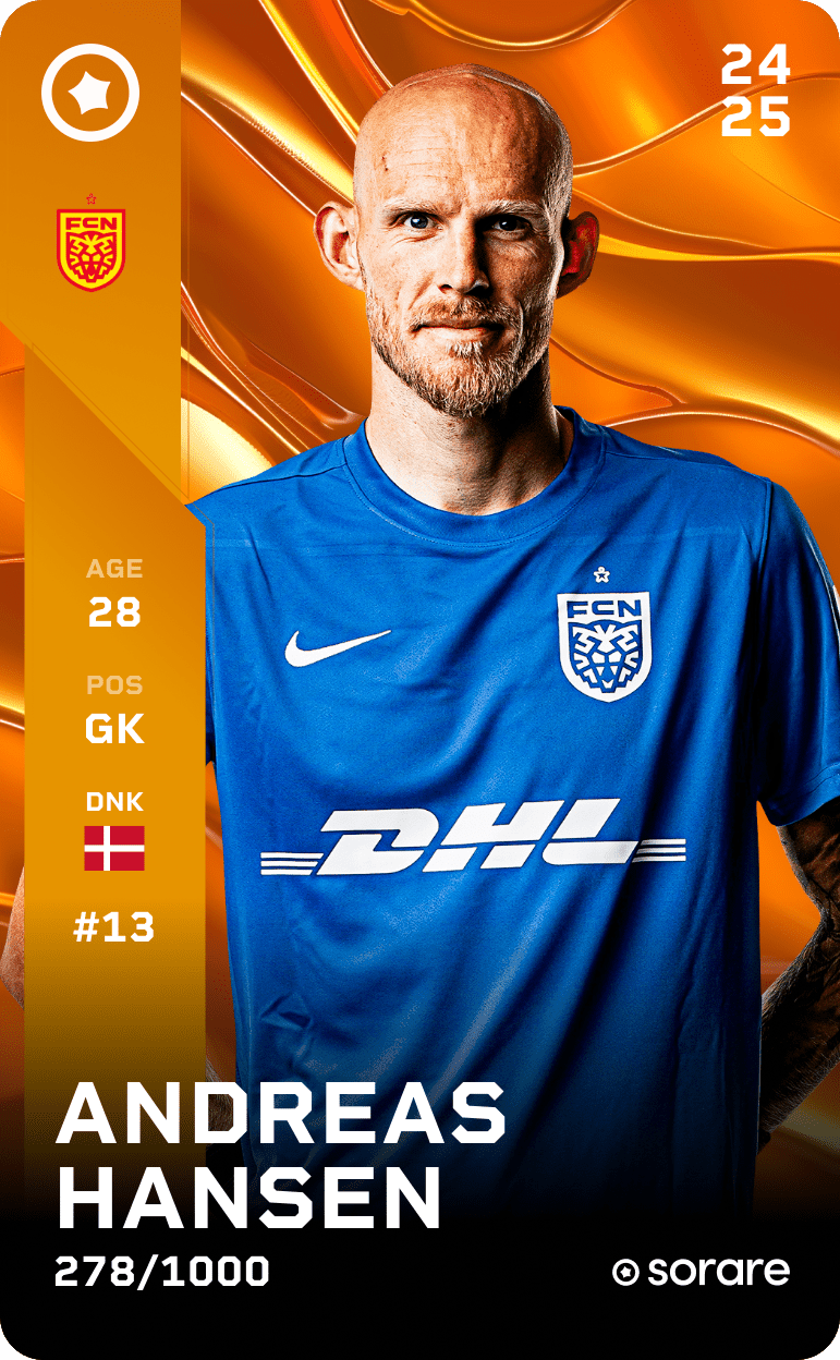 Andreas Hansen 2024-25 • Limited 278/1000