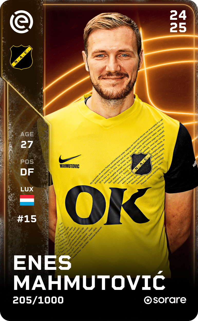 Enes Mahmutović 2024-25 • Limited 205/1000