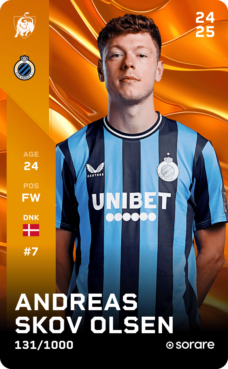 Andreas Skov Olsen 2024-25 • Limited 131/1000