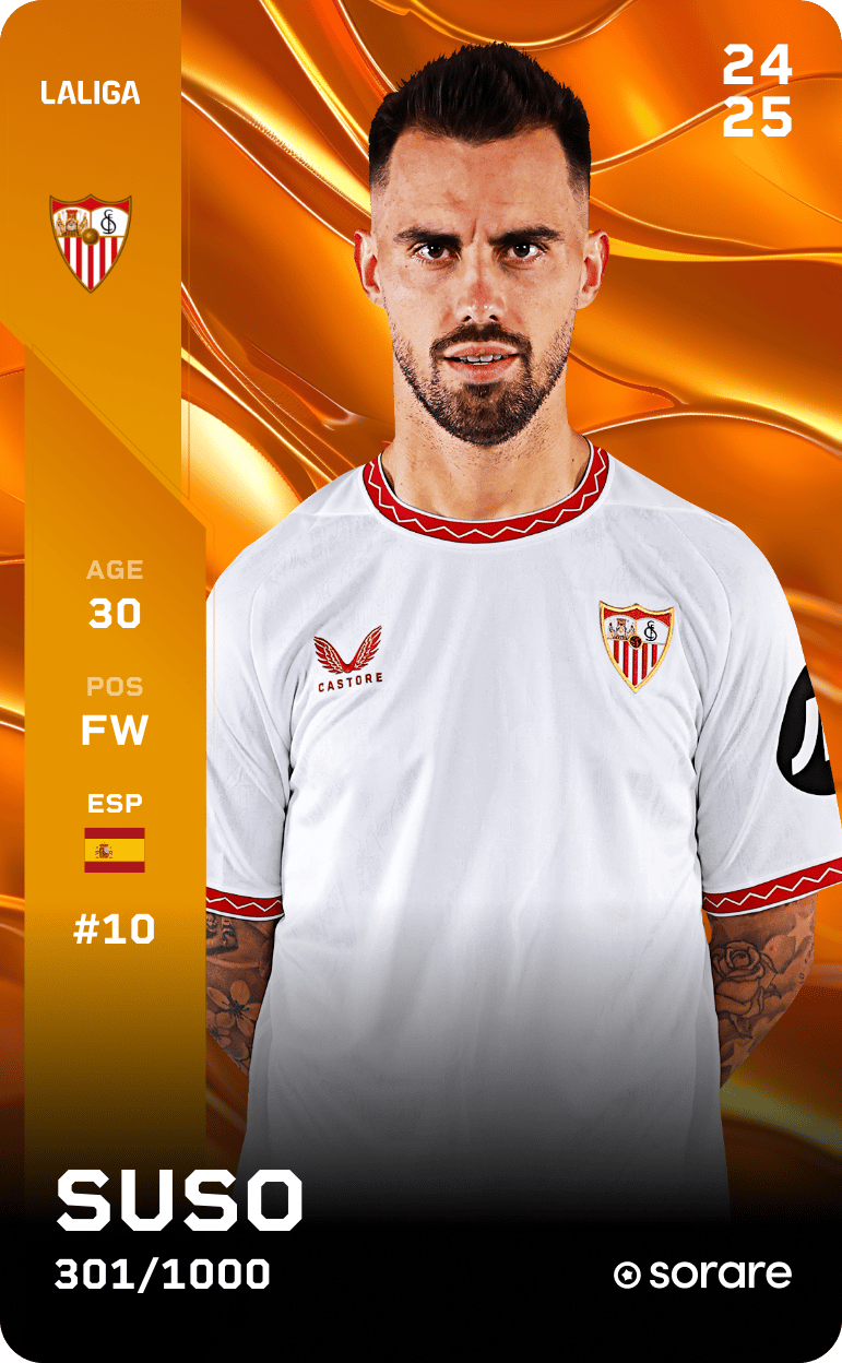 Suso 2024-25 • Limited 301/1000