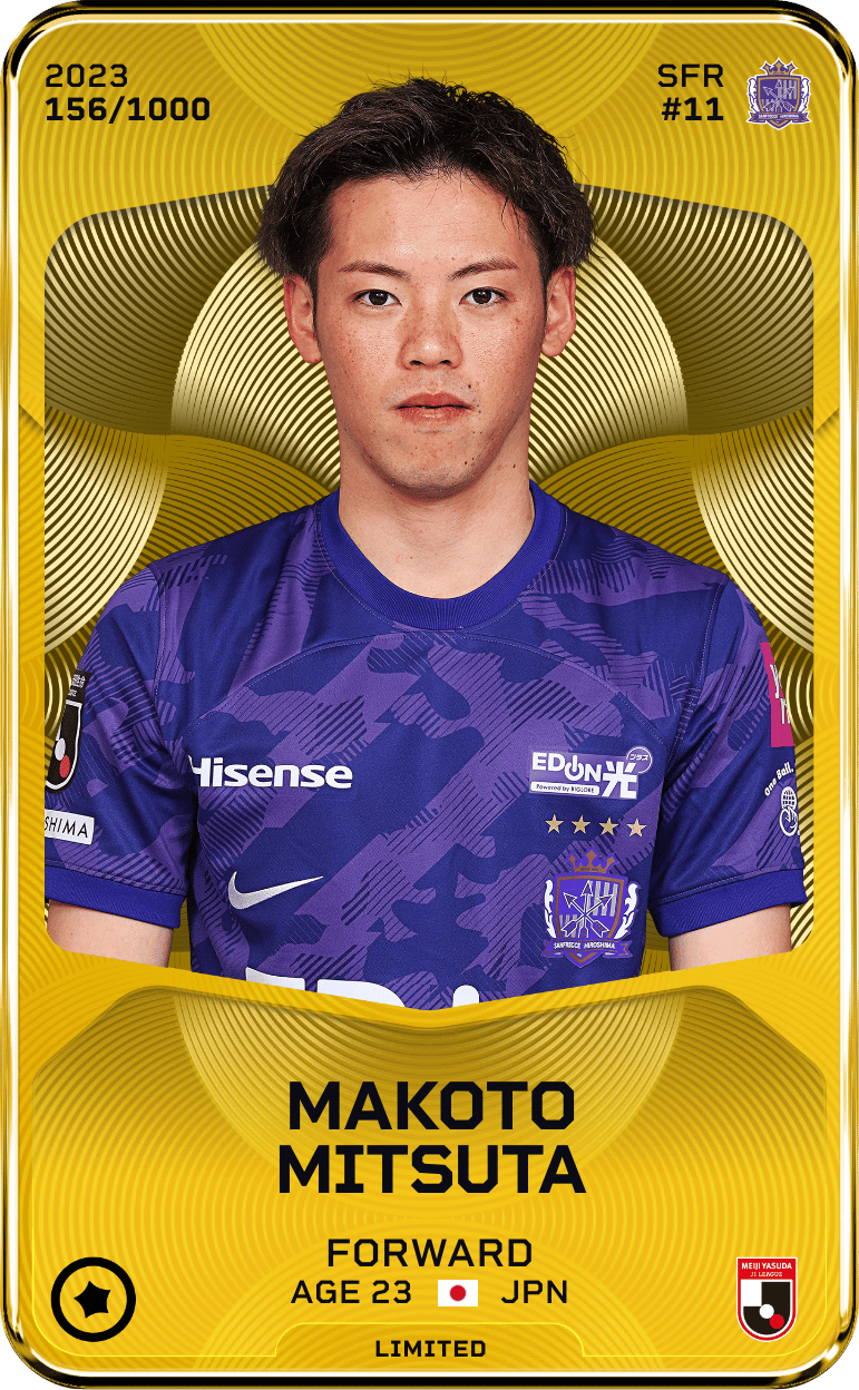Makoto Mitsuta 2023-24 • Limited 156/1000