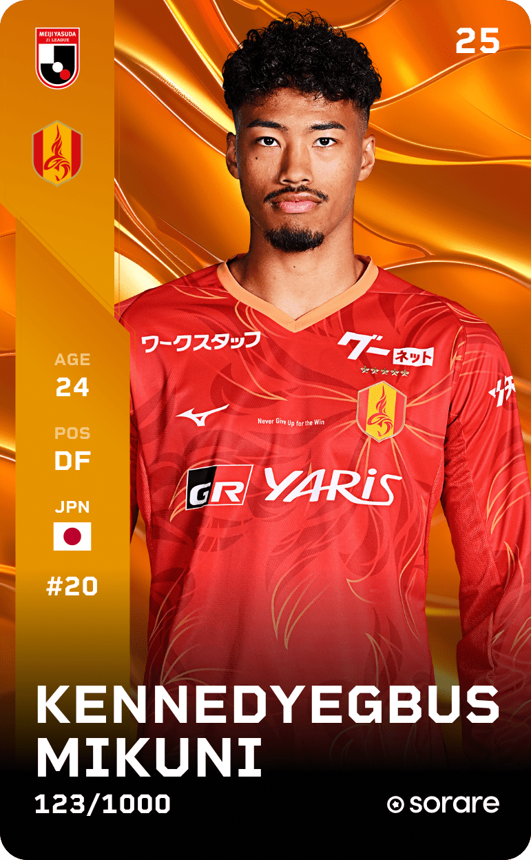 KennedyEgbus Mikuni 2025-26 • Limited 123/1000