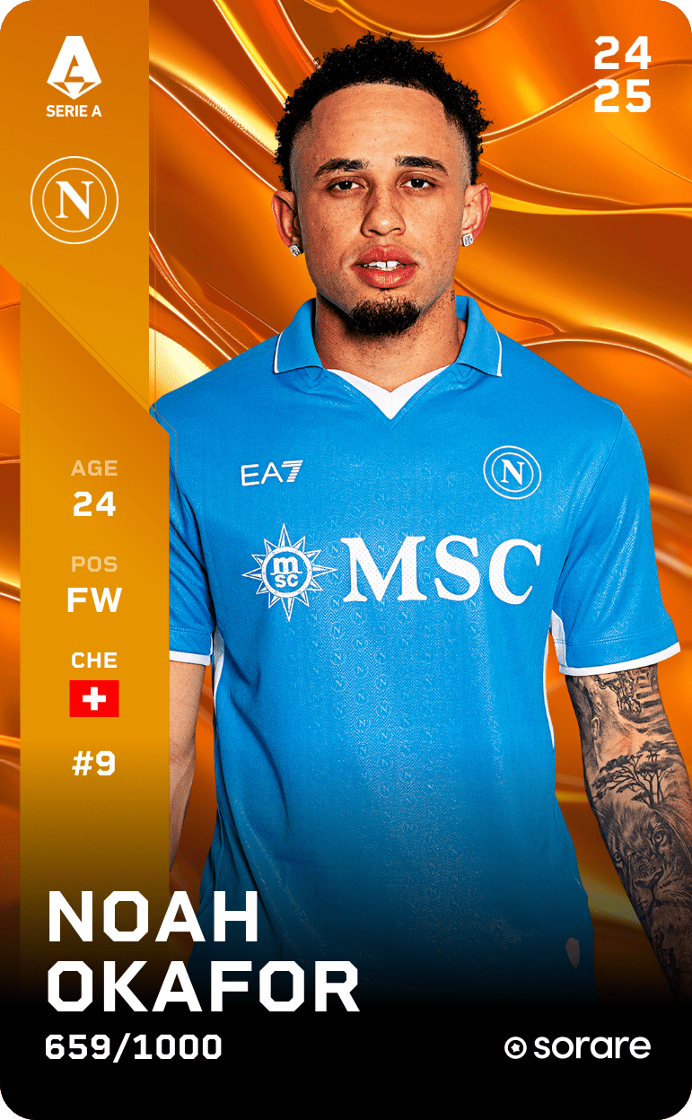 Noah Okafor 2024-25 • Limited 659/1000
