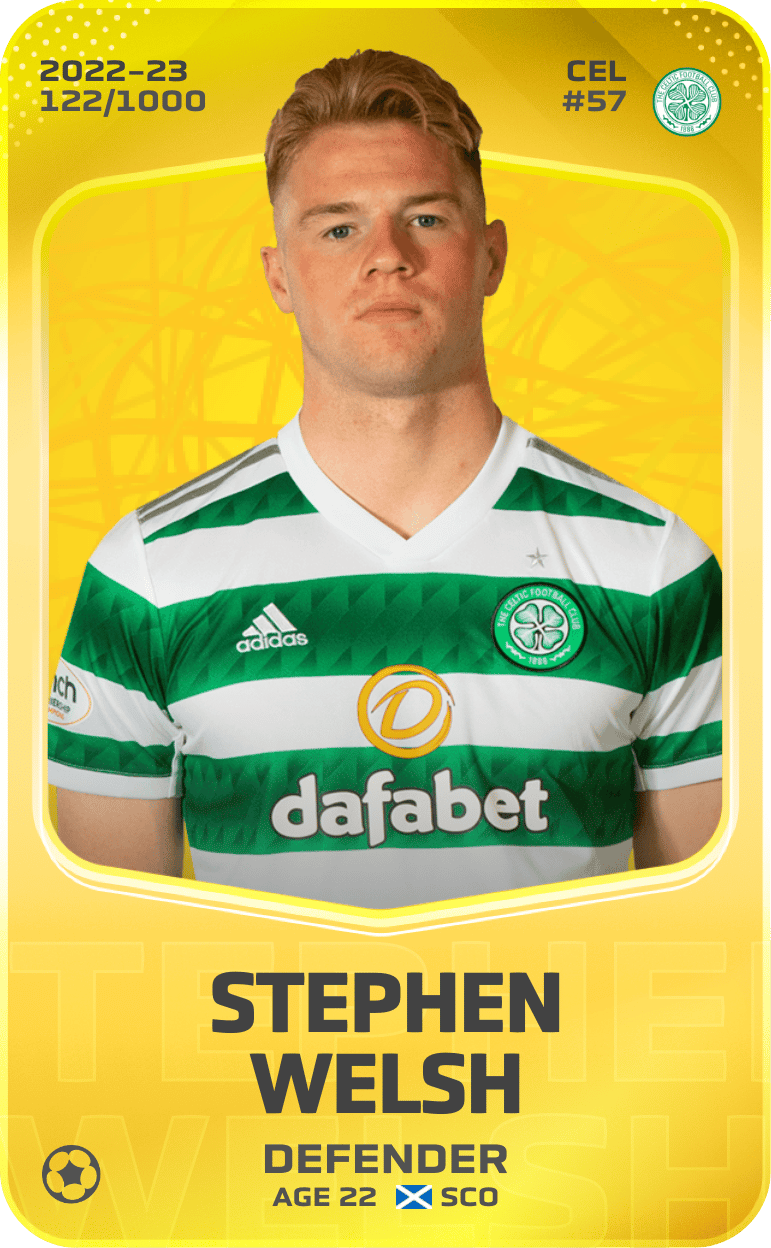 Stephen Welsh 2022-23 • Limited 122/1000