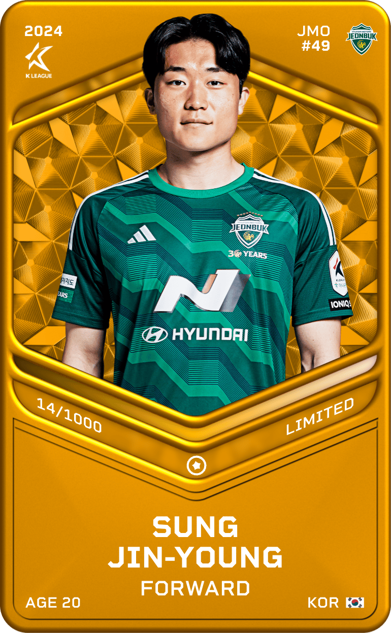 Sung Jin-Young 2024-25 • Limited 14/1000