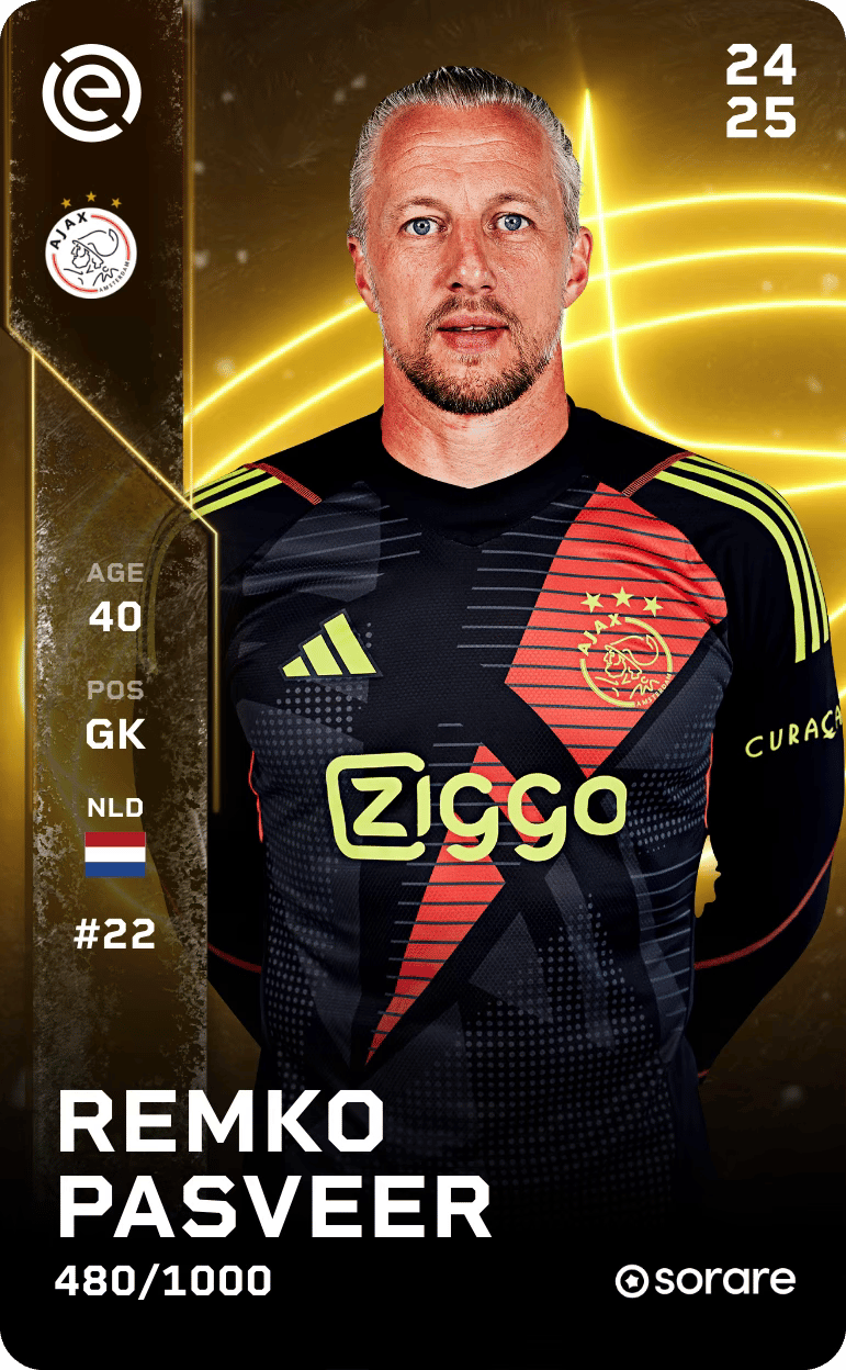 Remko Pasveer 2024-25 • Limited 480/1000