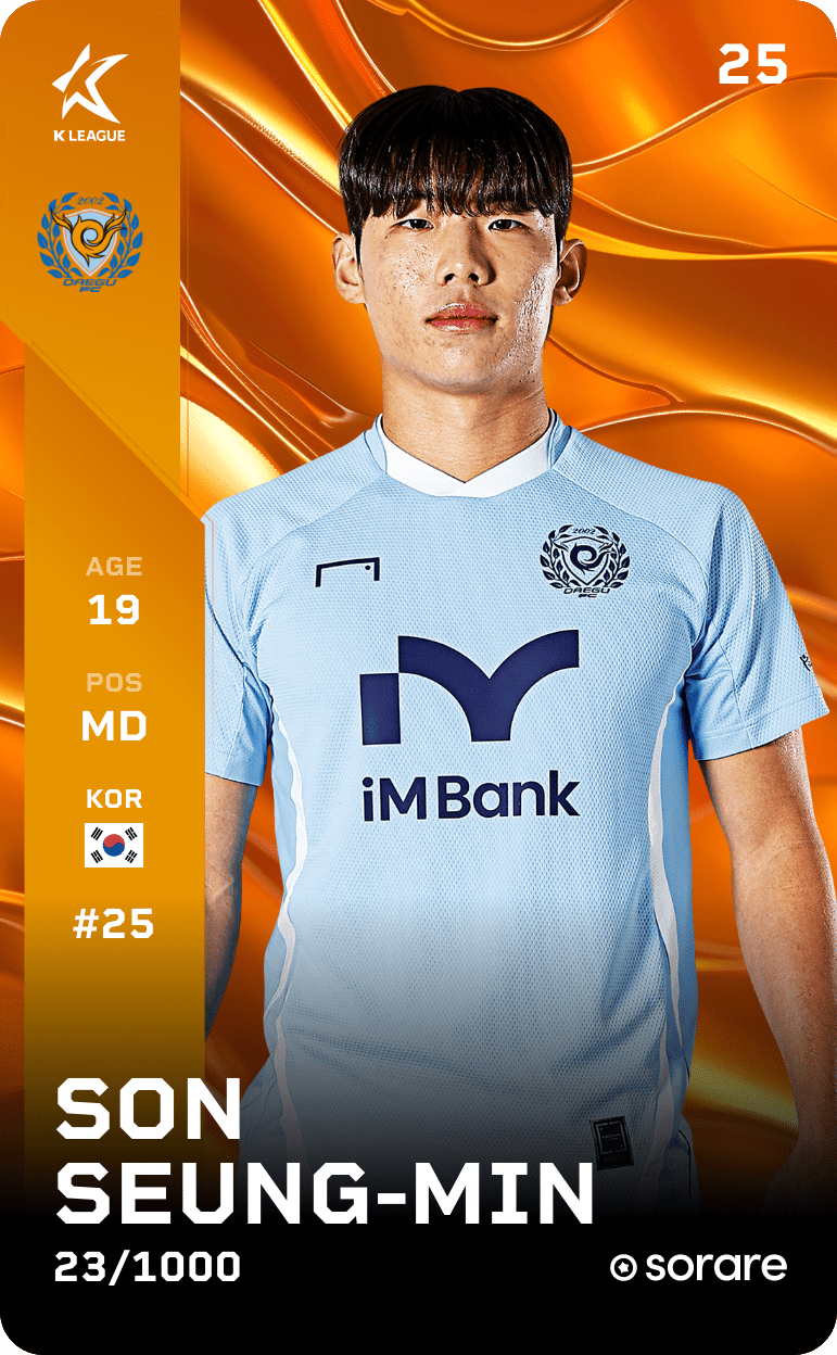 Son Seung-Min 2025-26 • Limited 23/1000