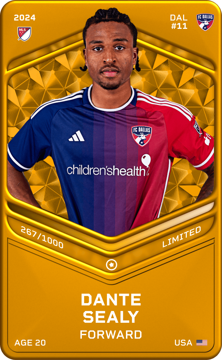 Dante Sealy 2024-25 • Limited 267/1000
