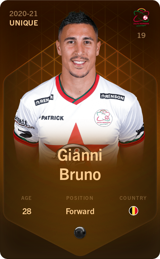 Sorare - Sorare Official - Gianni Bruno 2020-21 • Unique - NFT # 47596032511389514041801594746470690373475761085715154649011838244292127865260