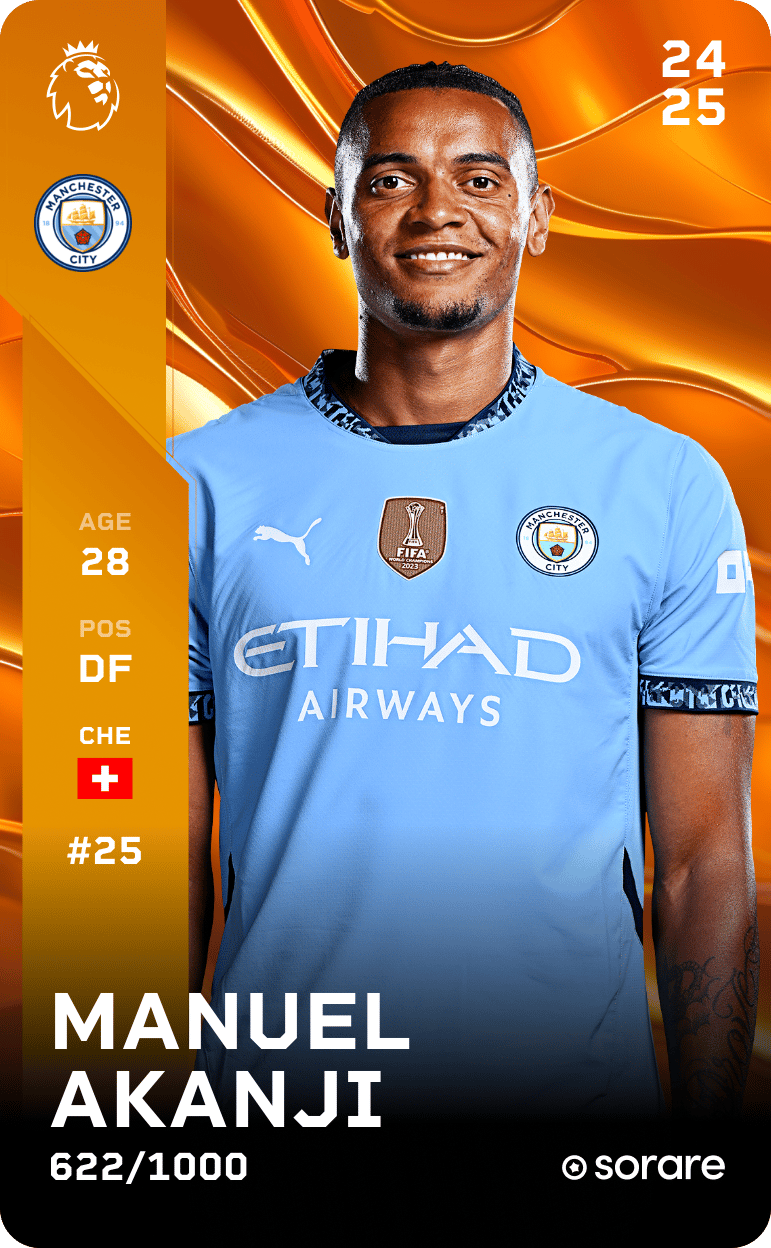 Manuel Akanji 2024-25 • Limited 622/1000