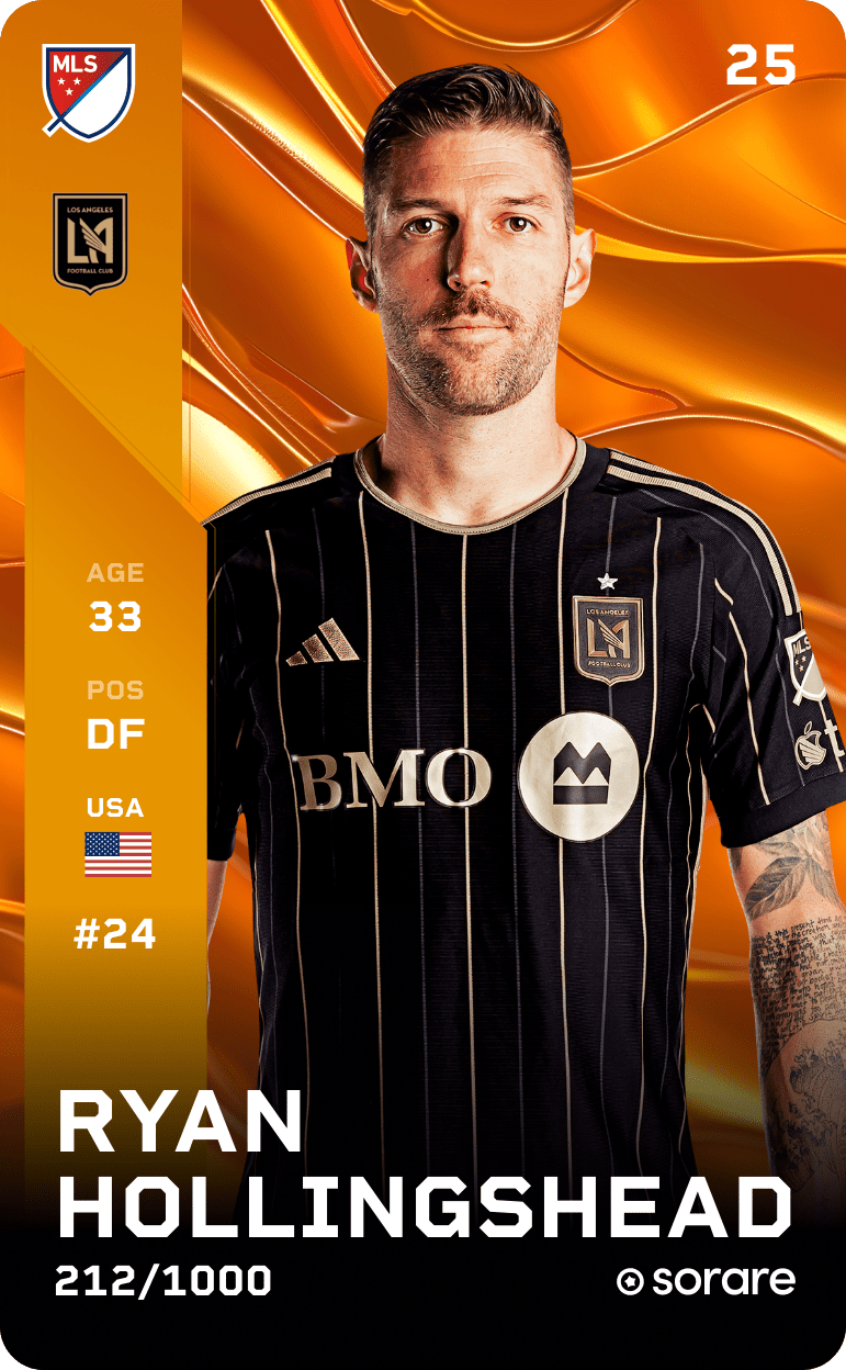 Ryan Hollingshead 2025-26 • Limited 212/1000