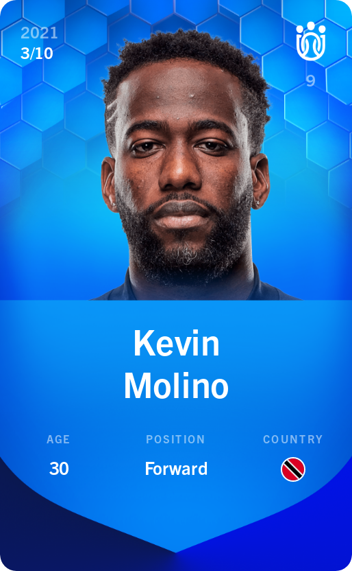Sorare - Sorare Official - Kevin Molino 2021-22 • Super Rare 3/10 - NFT # 88263274977952468502586516722721578817569842852039072023924417862336349974088