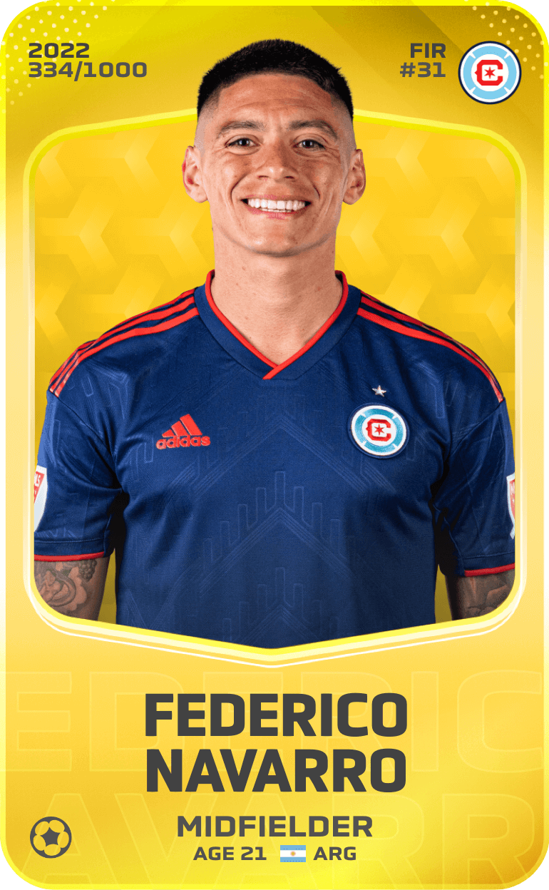 Federico Navarro 2022-23 • Limited 334/1000