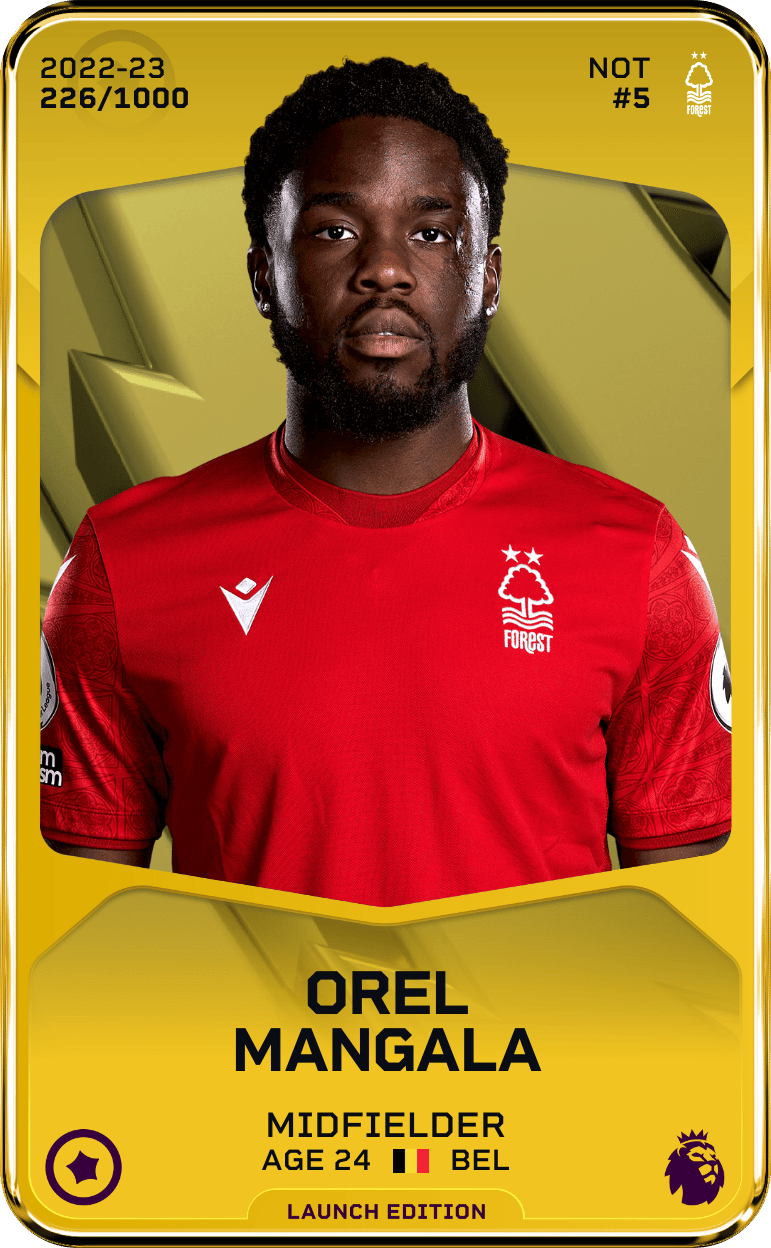 Orel Mangala 2022-23 • Limited 226/1000