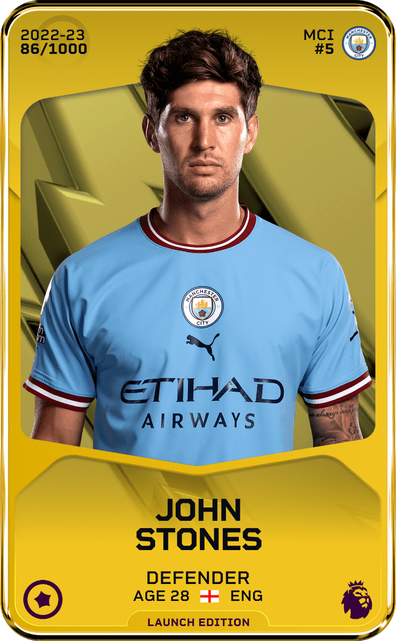 John Stones 2022-23 • Limited 86/1000