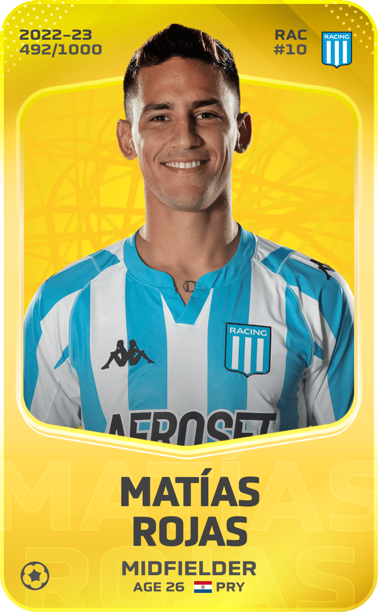 Matías Rojas 2022-23 • Limited 492/1000