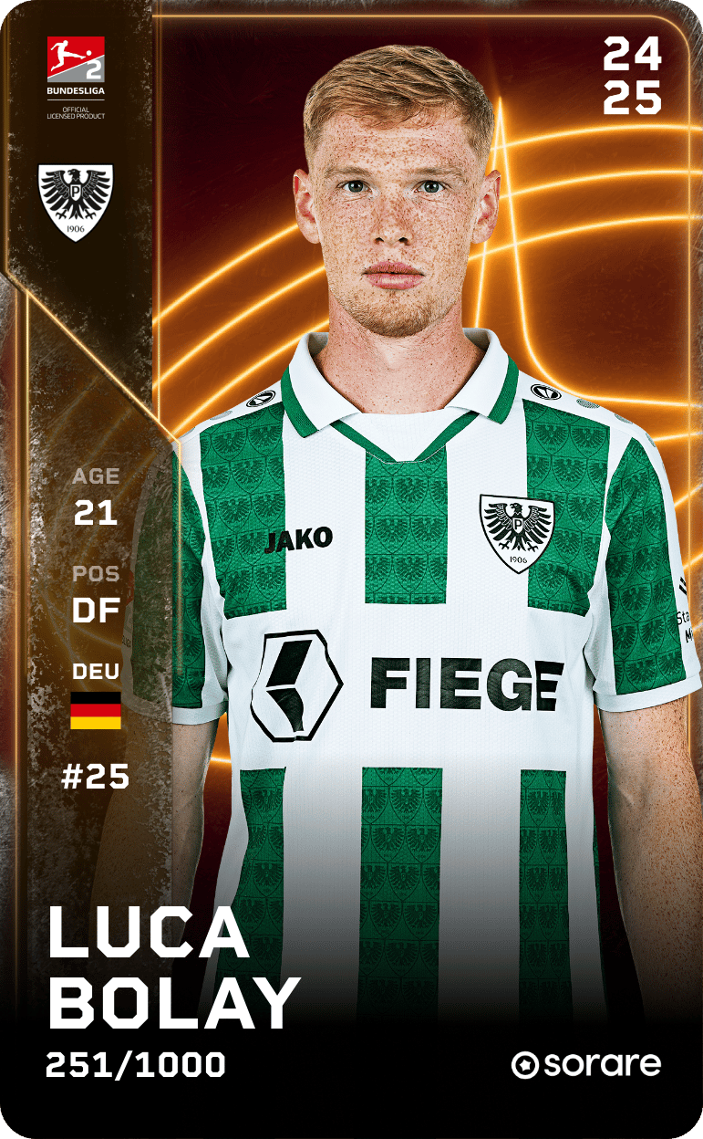 Luca Bolay 2024-25 • Limited 251/1000