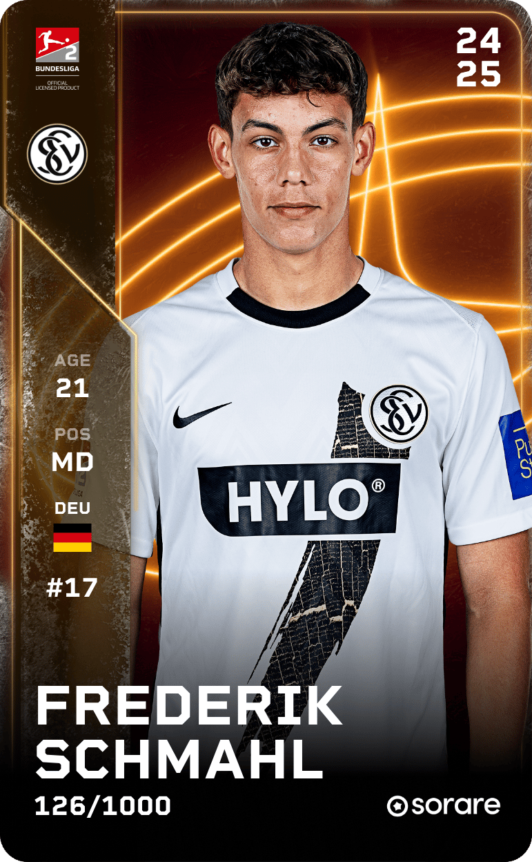 Frederik Schmahl 2024-25 • Limited 126/1000