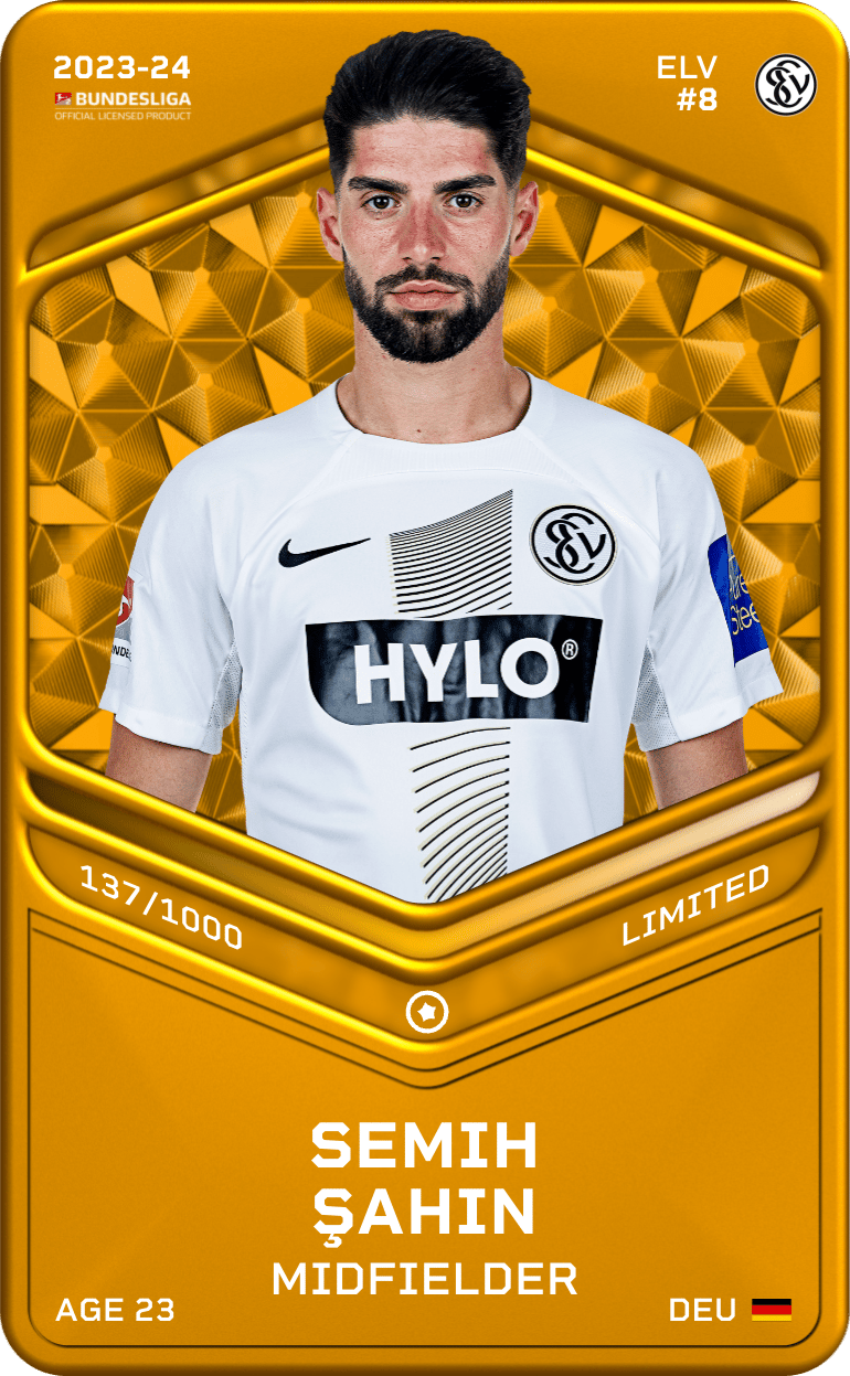 Semih Şahin 2023-24 • Limited 137/1000