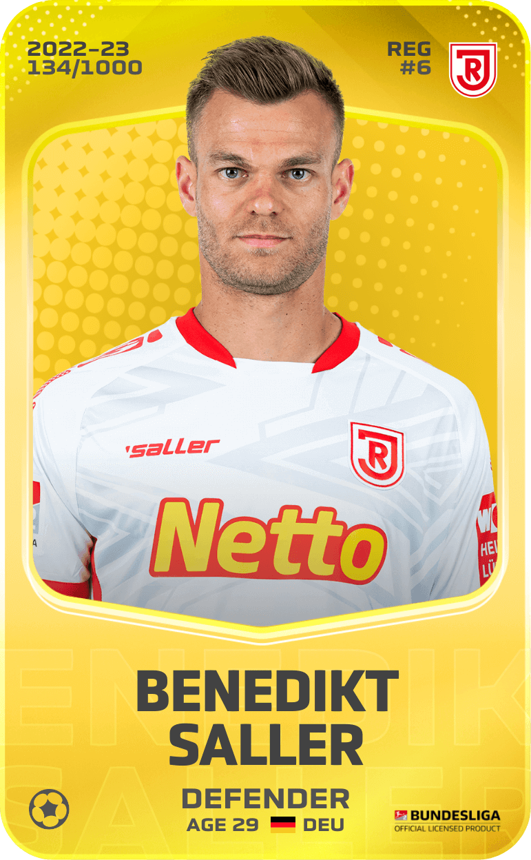 Benedikt Saller 2022-23 • Limited 134/1000