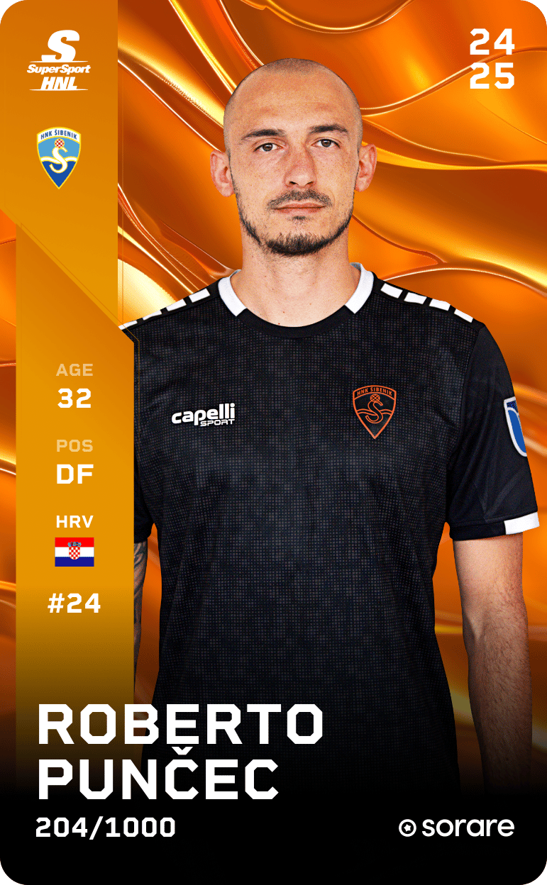 Roberto Punčec 2024-25 • Limited 204/1000