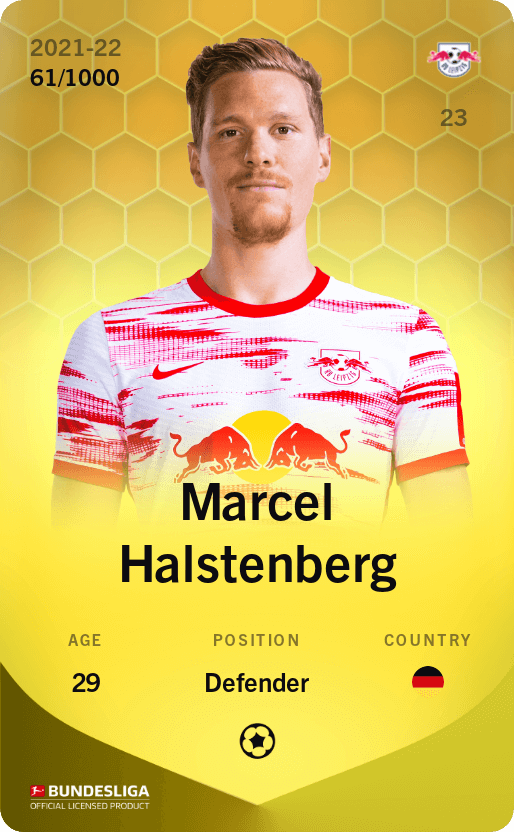 Marcel Halstenberg 2021-22 • Limited 61/1000